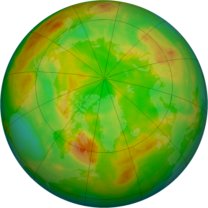 Arctic ozone map for 30 May 2002